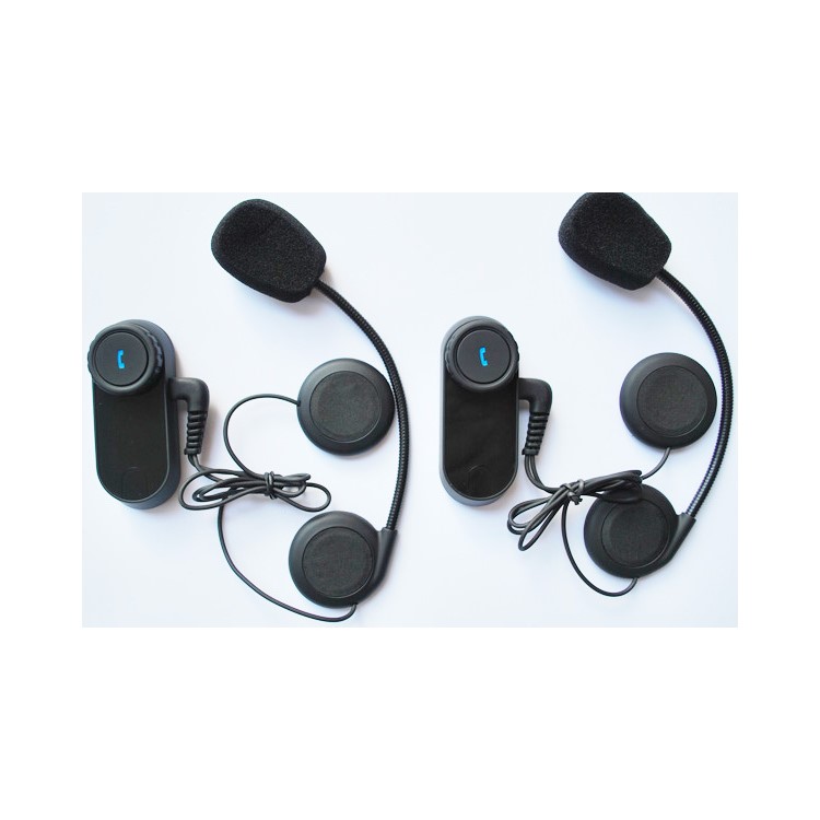 T-COMVB 800m Motorcycle/Ski Helmet Bluetooth Headphone Wireless Earphone Intercom Kit - Black-31