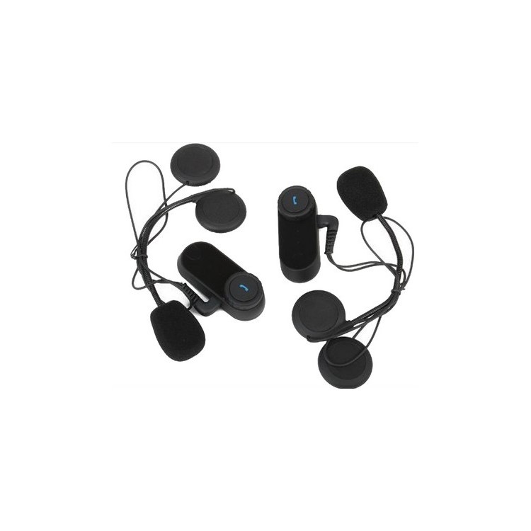 T-COMVB 800m Motorcycle/Ski Helmet Bluetooth Headphone Wireless Earphone Intercom Kit - Black-33