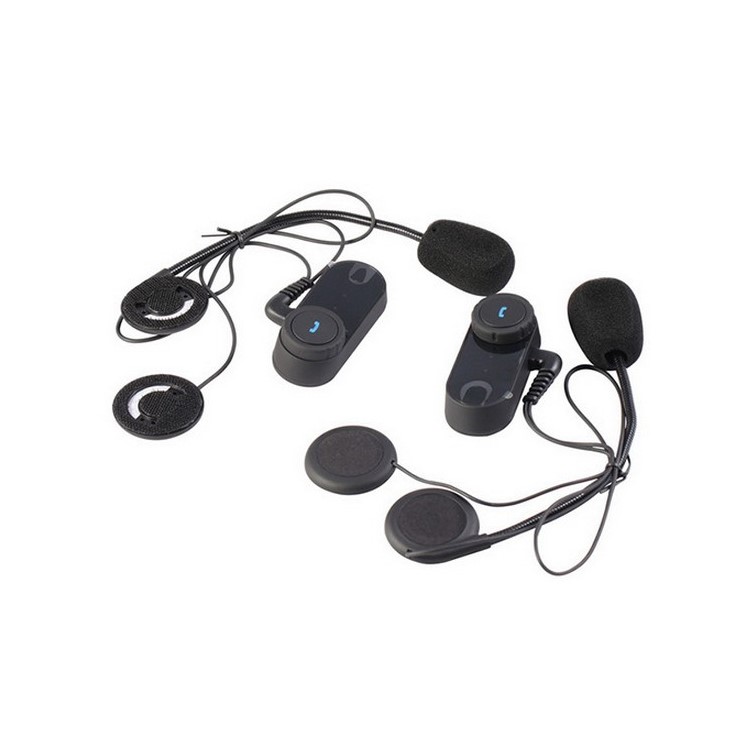 T-COMVB 800m Motorcycle/Ski Helmet Bluetooth Headphone Wireless Earphone Intercom Kit - Black-35