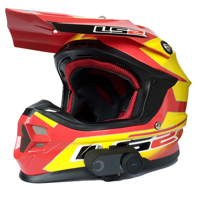 T-COMVB 800m Motorcycle/Ski Helmet Bluetooth Headphone Wireless Earphone Intercom Kit - Black-40