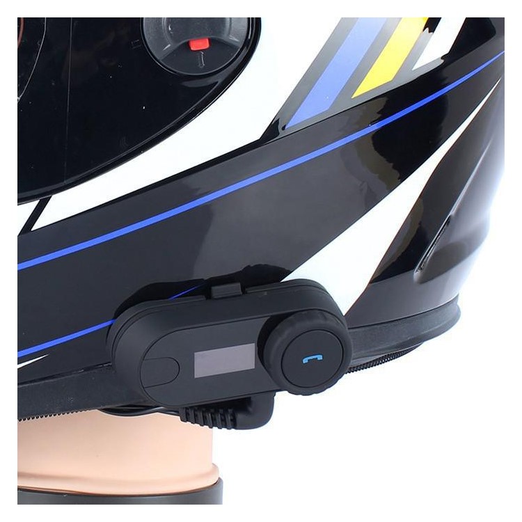 TCOM-SC 1000M Motorbike Helmet Bluetooth Intercom Kit Motorcycle Interphone-4
