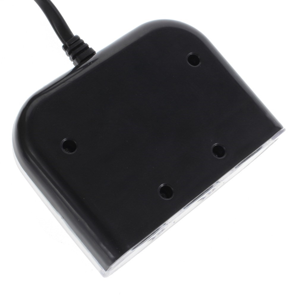 OLESSON No.1505 1 Bis 3 Zigarettenanzünder Dual-USB-Auto-Ladegerät - Schwarz-5