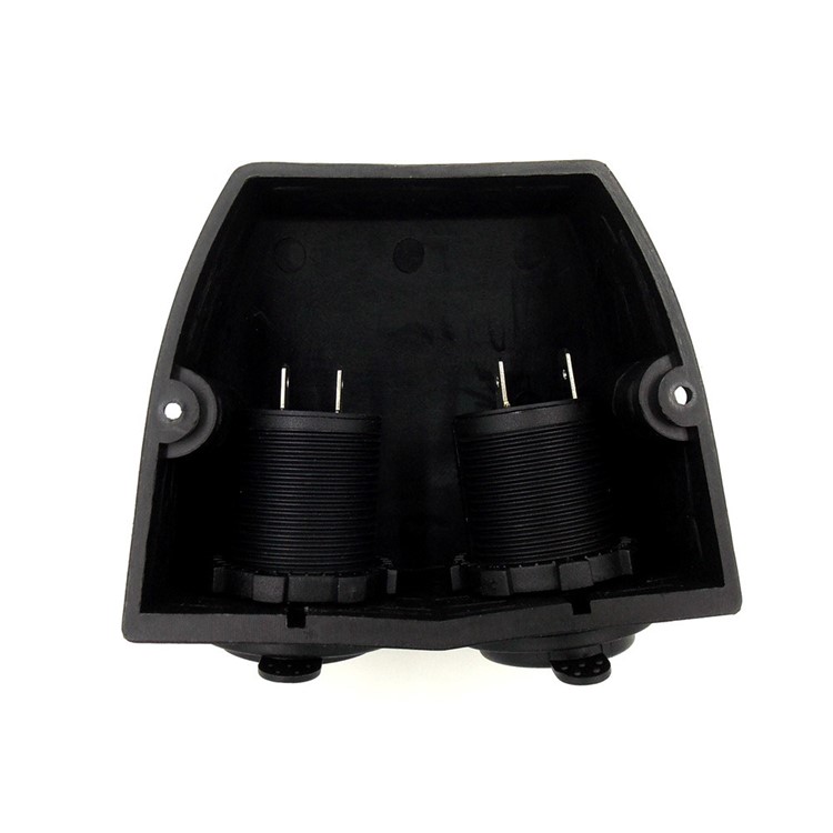 Waterproof 12V Car Motorcycle Dual USB Port Socket Charger with Cigarette Lighter-19