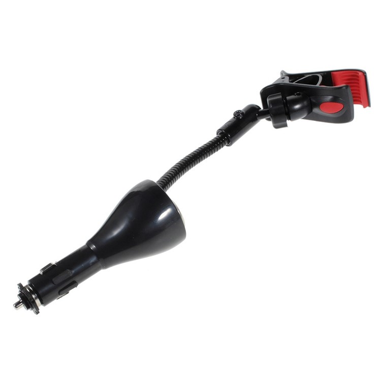 Auto Zigarettenanzünder Dual-USB-Ladegerät Halterung Für Smartphones, Max Klammeröffnung: 10cm-2