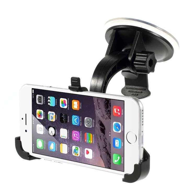 360-degree Rotary Suction Cup Car Mount Cradle for iPhone 7 6s 6 4.7 inch-1