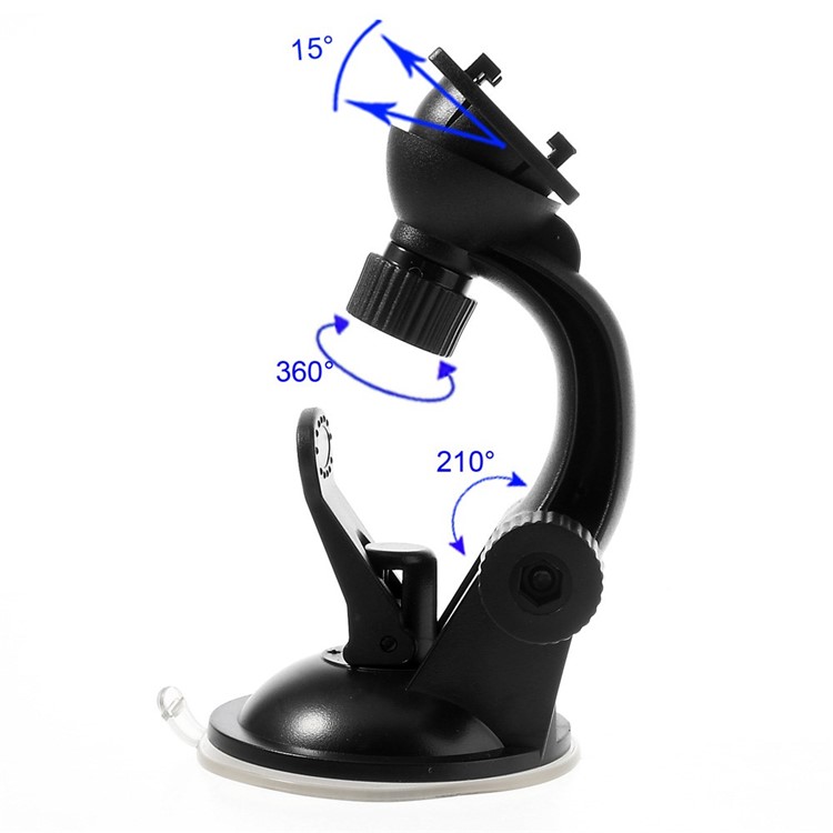 360-degree Rotary Suction Cup Car Mount Cradle for iPhone 7 6s 6 4.7 inch-5