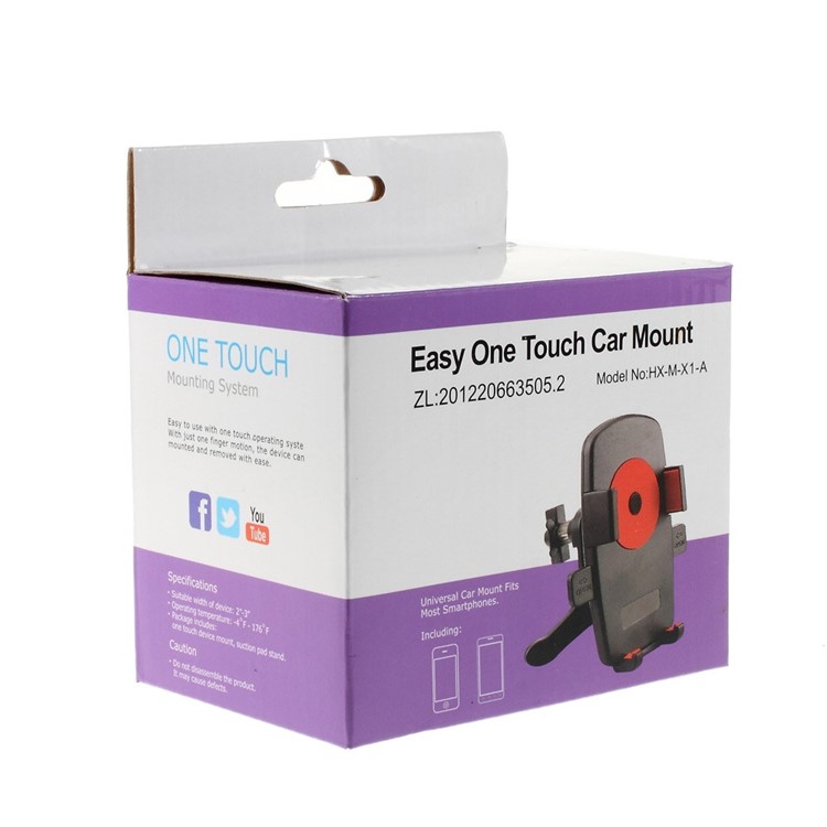 Swivel Ball-head Car Air Vent Mount Holder for iPhone 6 Plus Samsung Galaxy S5, Width: 50-77mm-10