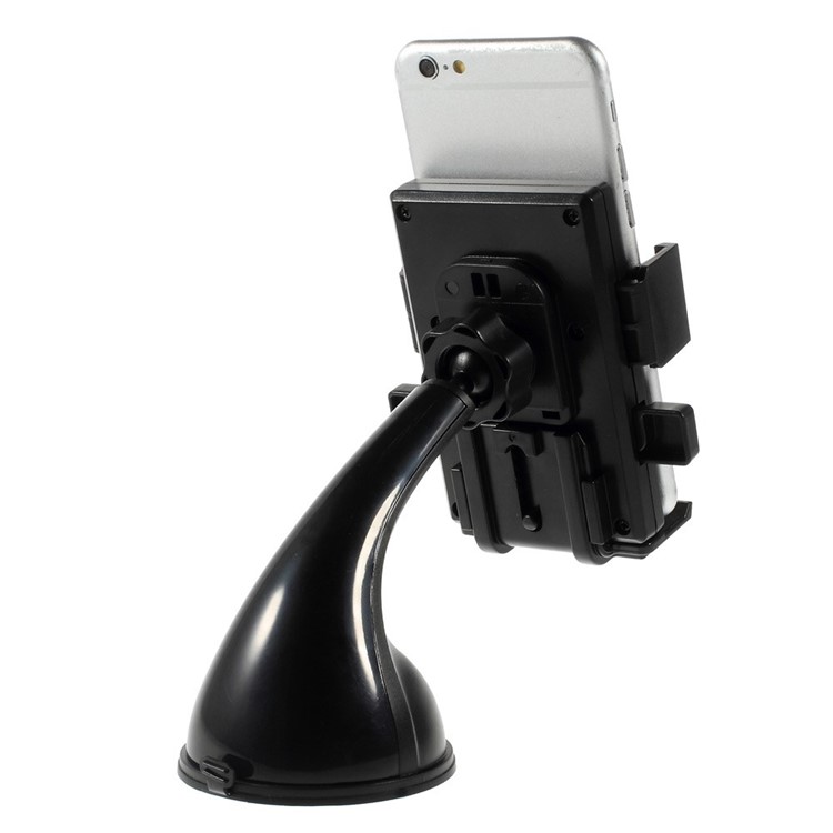Suction Cup Car Mount Holder w/ Swivel Ball-head for iPhone 6 Plus Samsung Galaxy Note 4, Width: 60-90mm-2