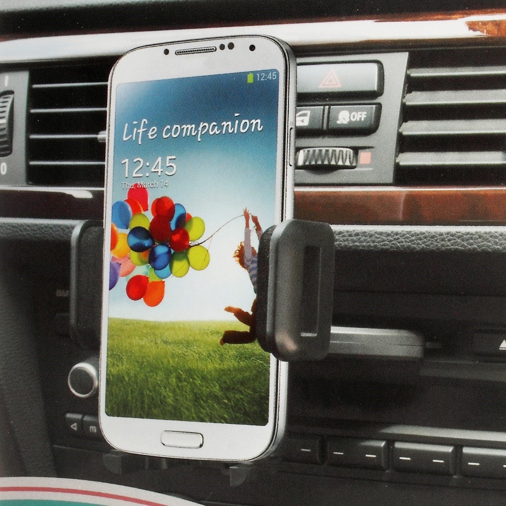 Swivel Ball-head Car CD Slot Mount Holder for iPhone 6 Plus Samsung Galaxy Note 4, Width: 50-95mm-9