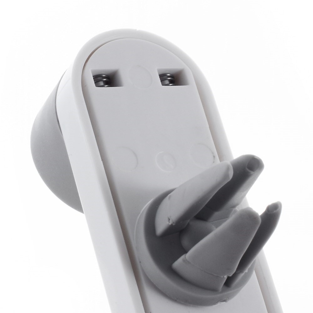Car Air Vent Mount Holder w/ Rotary Cradle for iPhone, Samsung, HTC, LG, Sony, Width: 52-90mm - White-6