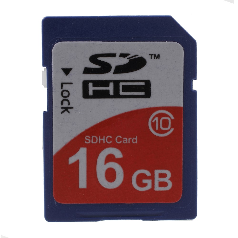 16GB High Speed Class 10 SDHC Memory Card-1
