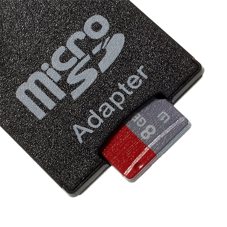 Dual-color High Speed 8GB Class 10 Micro SD Memory Card with SD Adapter-4