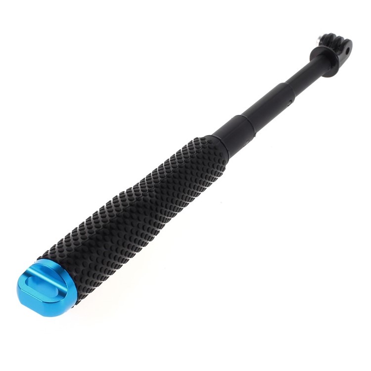 Blue Extendable Self-portrait Handheld Monopod with Tripod Adapter for GoPro Hero 4 3+ 3 2 1-2