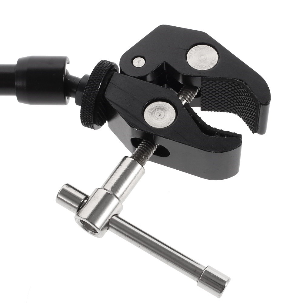 11 inches Magic Friction Arm + Super Clamp Claws Clip + Adapter for Camera Camcorder / LCD / LED light / DSLR Rig-4