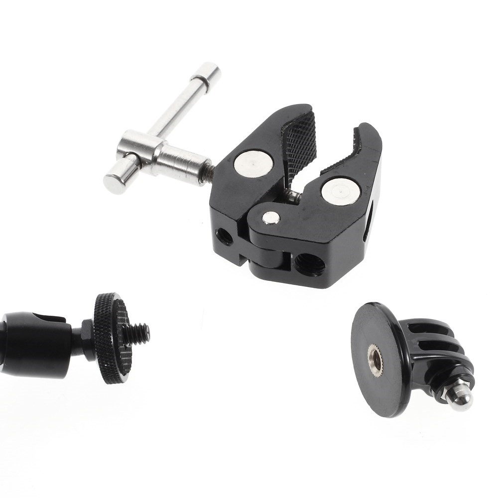 11 inches Magic Friction Arm + Super Clamp Claws Clip + Adapter for Camera Camcorder / LCD / LED light / DSLR Rig-7