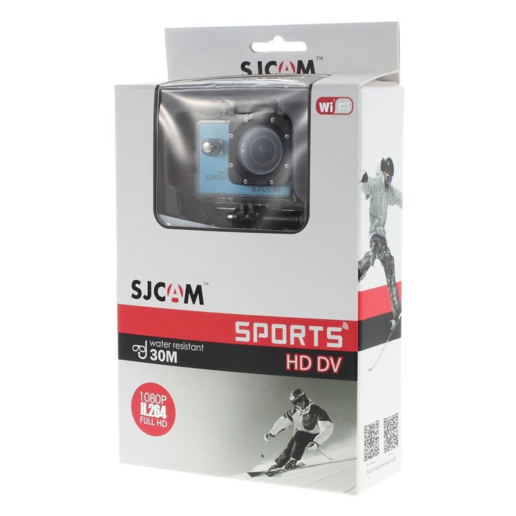 SJCAM SJ4000 12MP 1080P Full HD 2-inch Waterproof Sports DV Camera WiFi - Blue-11