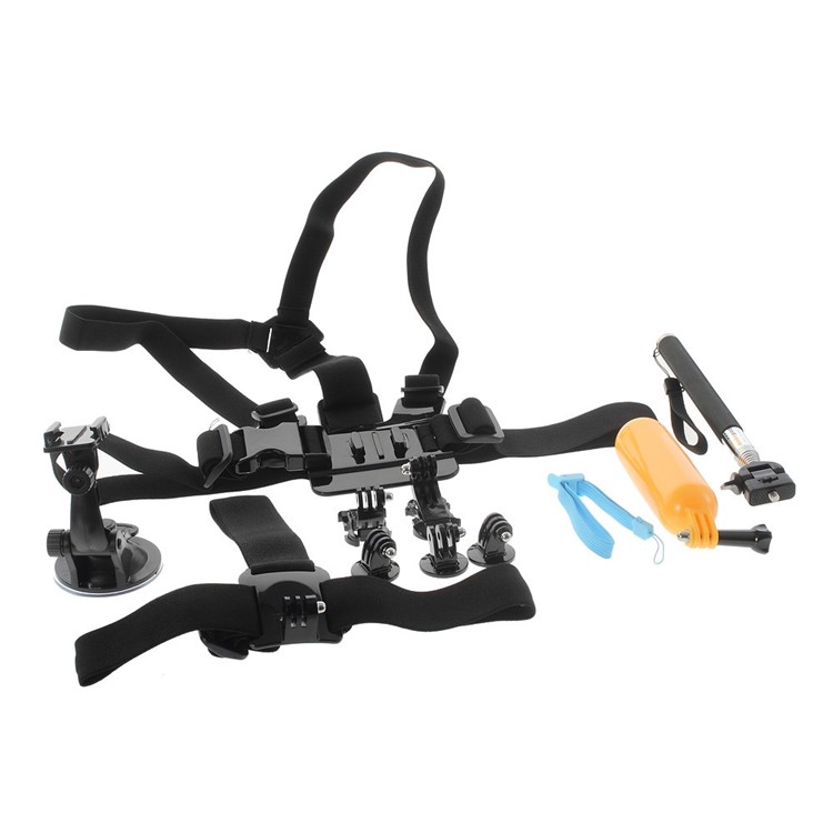 7-in-1 Accessories Kit for Gopro Hero 4 3+ 3 2 1 and sj4000 sj6000 sj5000 (GP339)-1