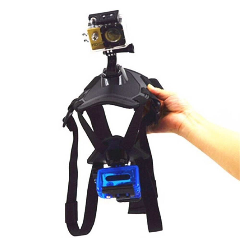 Fetch Dog Harness Chest Shoulder Strap Belt Mount for GoPro Hero 4/3+/3/2/1 SJ4000/5000/6000-10