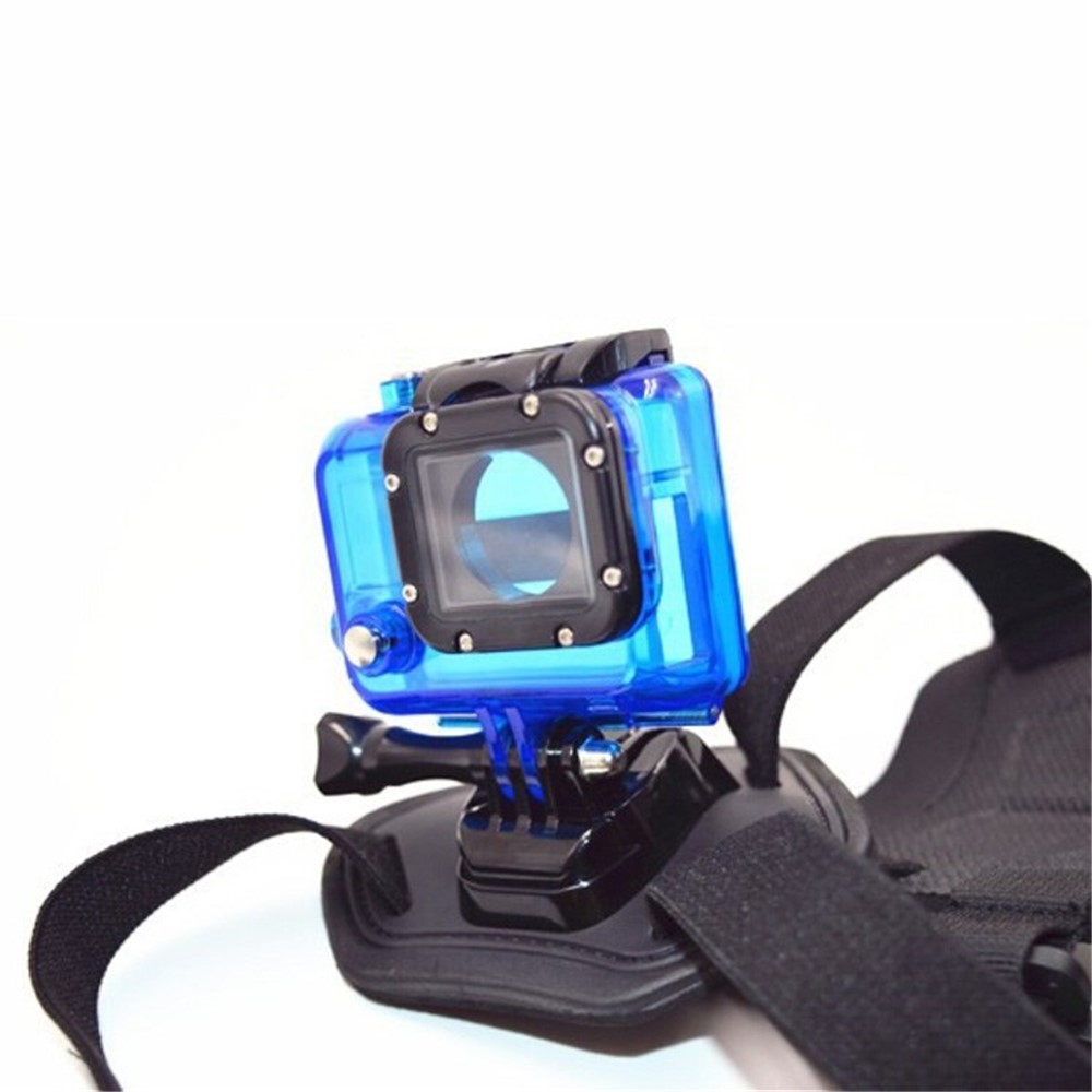 Fetch Dog Harness Chest Shoulder Strap Belt Mount for GoPro Hero 4/3+/3/2/1 SJ4000/5000/6000-4
