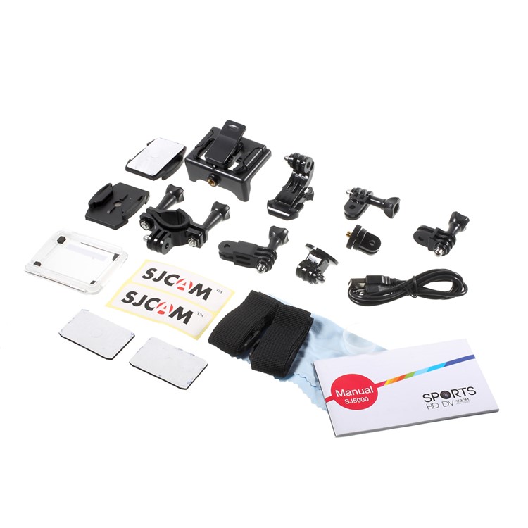 SJCAM OEM SJ5000 WiFi 2.0 '' 14MP 1080P FHD 170 ° Weitwinkelobjektiv Wasserdichte Sportkamera - Schwarz-9