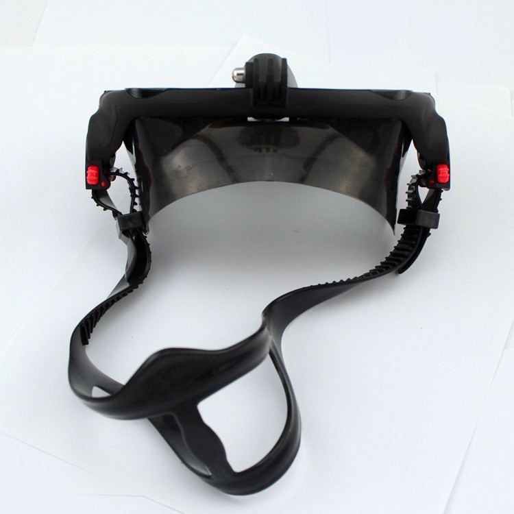 Diving Mask Scuba Goggles Glasses with Camera Mount for GoPro Hero 4/3+/3/2/1 SJ4000/SJ5000 - Black-6