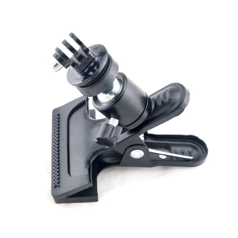 GP148 Gopro Clamp Mount Clip Holder for GoPro HERO 4/3+/3/2/1/SJ4000/SJ5000/SJ6000/Xiaomi Yi-8