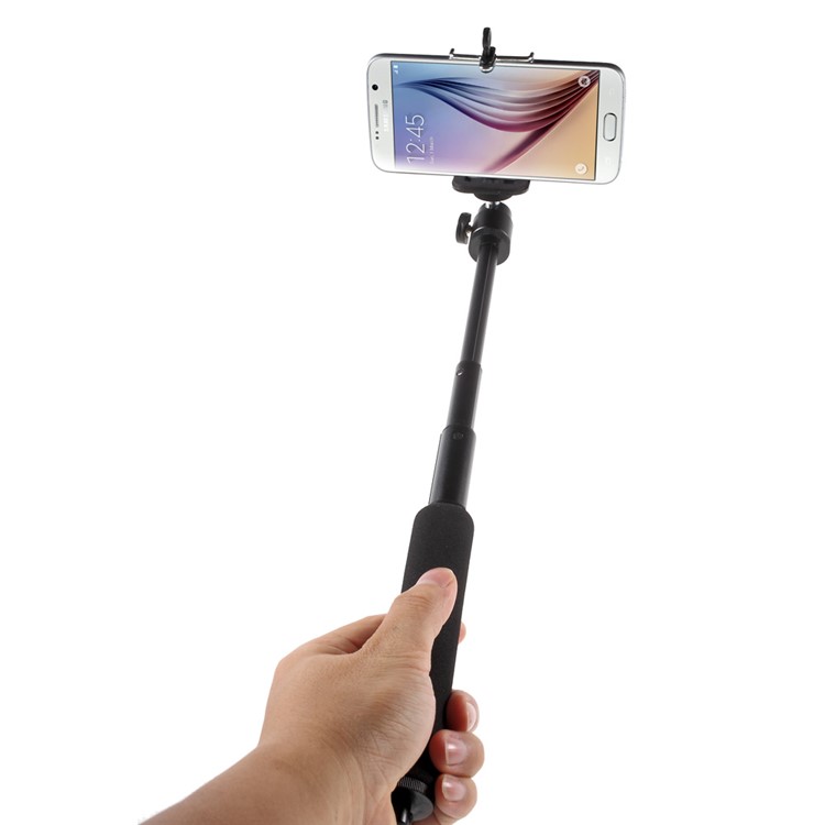 Monopod Extensible Del Selfie Con El Adaptador Del Trípode + Abrazadera Del Teléfono Para El Iphone 6 Teléfonos Móviles De Samsung S6 Cámaras Gopro Del Héroe-4