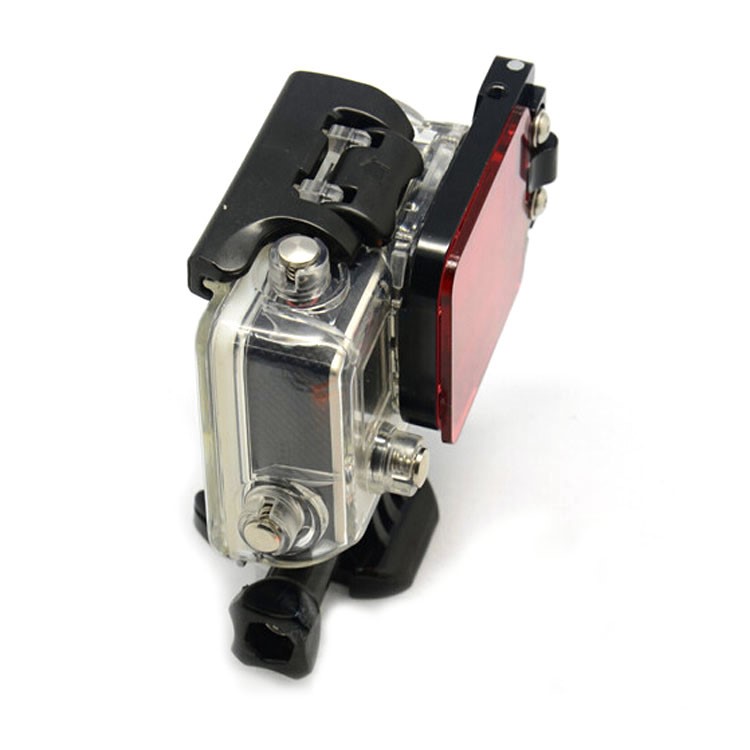 Underwater Diving Filter Lens with Metal Frame for GoPro Hero 3 - Red Color-10