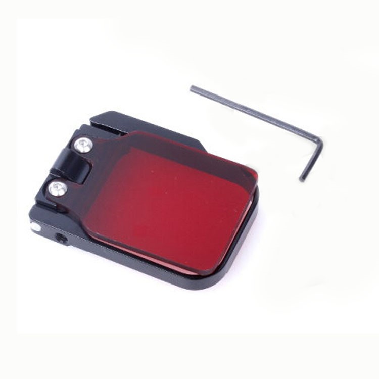 Underwater Diving Filter Lens with Metal Frame for GoPro Hero 3 - Red Color-4