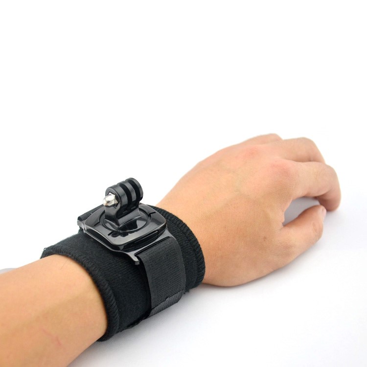 Cinta Banda Com Pulso De 360 graus Rotativo Para Montar Gopro Herói 4/3 + / 3 / 2/1 SJ4000 / SJ5000 / SJ6000 Xiaomi Yi Etc.-9