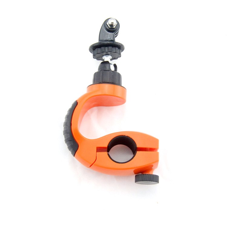 360 Degree Rotation Bike Handlebar Mount with Tripod Adapter for GoPro Hero 4/3+/3/2/1-1