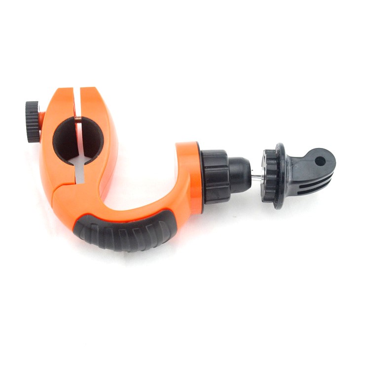 360 Degree Rotation Bike Handlebar Mount with Tripod Adapter for GoPro Hero 4/3+/3/2/1-2