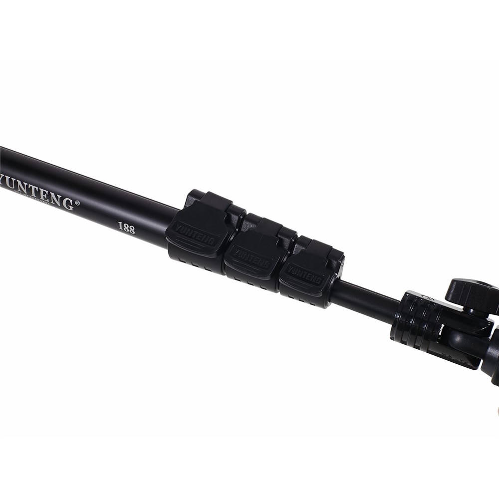 Monopod De Selfie Stick Com Pinça De Telefone + Adaptador De Tripé Para Telefones Celulares E Câmeras De Herói GoPro-14