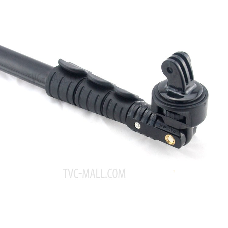 Selfie Stick Einbeinstativ Mit Handyklemme + Stativadapter Für Handys Und Gopro Hero Kameras-15
