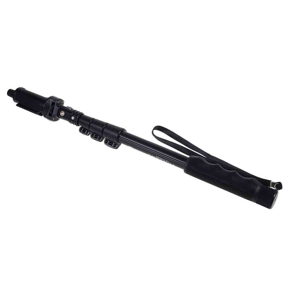 Selfie Stick Einbeinstativ Mit Handyklemme + Stativadapter Für Handys Und Gopro Hero Kameras-2