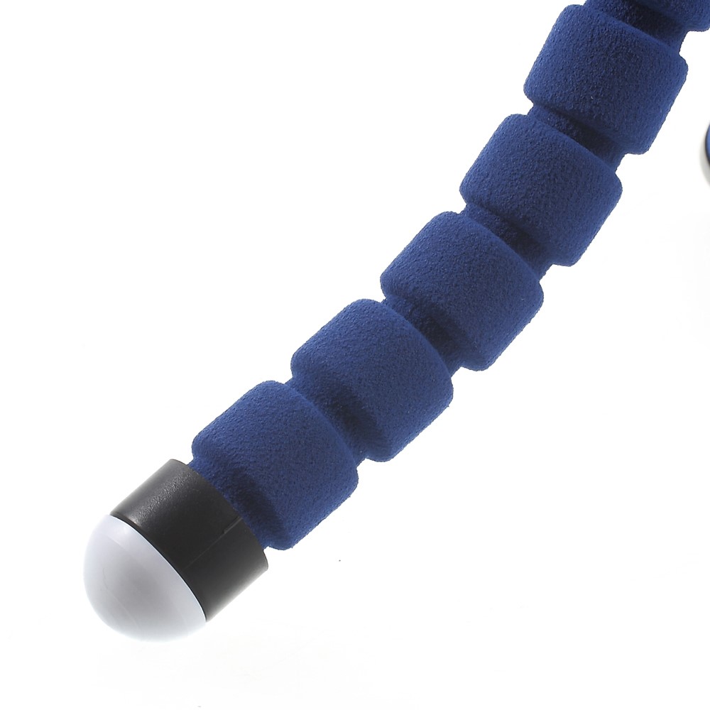 Soporte de trípode ajustable suave portátil para GoPro Hero 4/3 + / 3/2/1 SJ4000 / 5000/6000 Xiaomi Yi - Azul-6