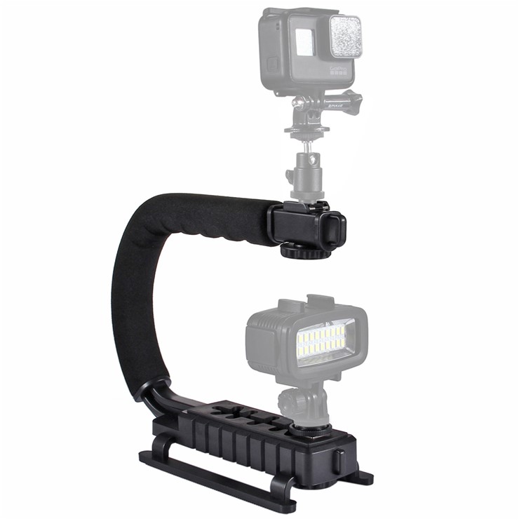 PULUZ PU3005 U Shape Stabilizing Handle Bracket for DV Camcorder, DSLR Camera-5