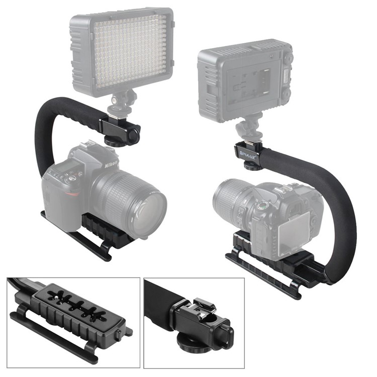 PULUZ PU3005 U Shape Stabilizing Handle Bracket for DV Camcorder, DSLR Camera-6