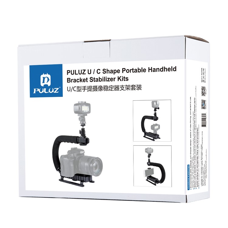 PULUZ PU3006 U Shape Stabilizing Handle Bracket for DV Camcorder, DSLR Camera-12