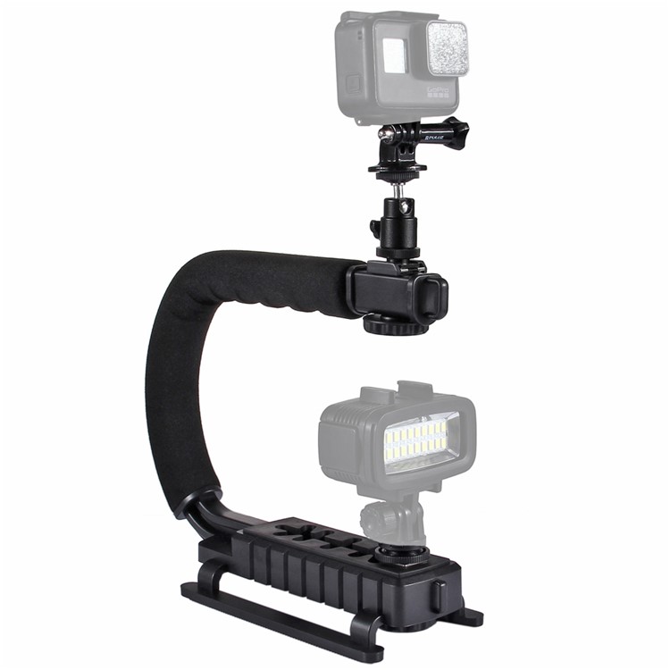 PULUZ PU3006 U Shape Stabilizing Handle Bracket for DV Camcorder, DSLR Camera-2