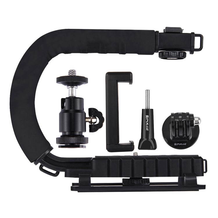 PULUZ PU3006 U Shape Stabilizing Handle Bracket for DV Camcorder, DSLR Camera-4
