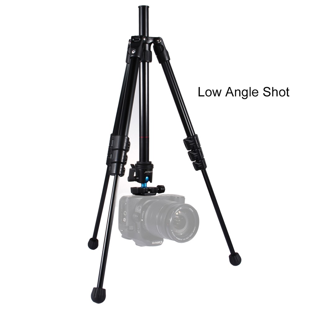 Trépied De Caméra Portable En Alliage D'aluminium PULUZ PU3009 Avec Une Hauteur De Jambe Réglable De 36 ~ 92 Cm Pour Sony, Nikon, Caméras Canon DSLR-7