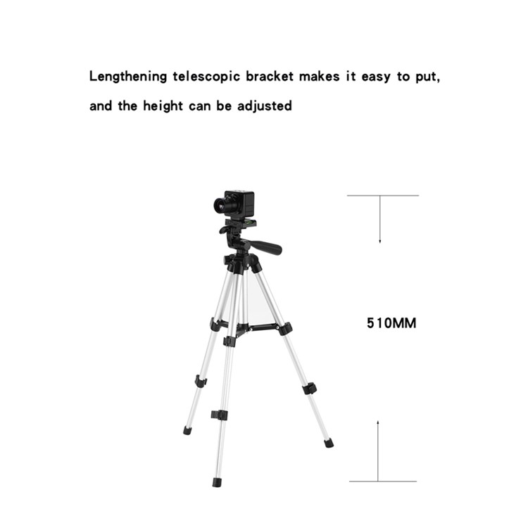 A10 1080P HD Webcam + Retractable Tripod Base-2