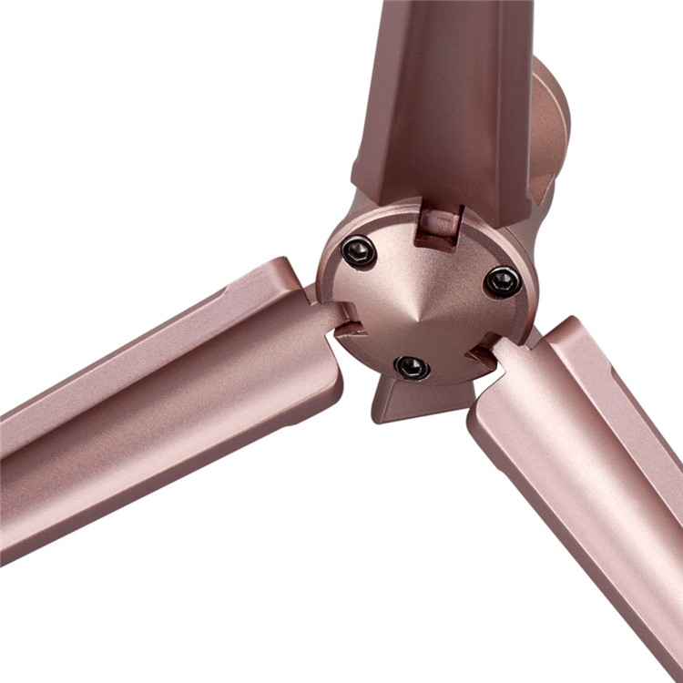 MOMAX Tripod Pro Rotary Tripod + Phone Holder for Smartphones / DSLR Camera - Rose Gold Color-6