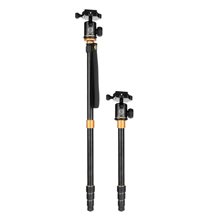 QZSD Q999S Foldable Aluminum Alloy Camera Tripod Monopod with Ballhead for SLR Camera Canon Nikon Pentax Sony-2
