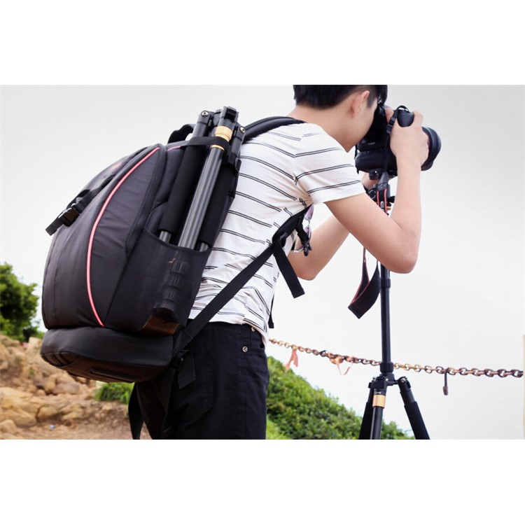 QZSD Q999S Foldable Aluminum Alloy Camera Tripod Monopod with Ballhead for SLR Camera Canon Nikon Pentax Sony-6