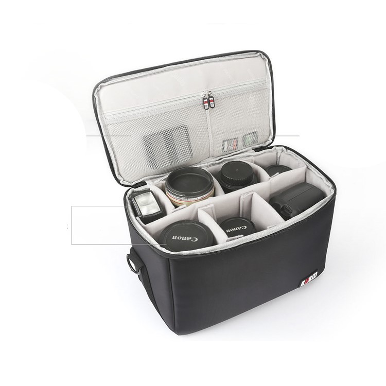 BUBM JTB Compact Travel Camera Shoulder Portable Camera Case, Size: 32 x 19 x 17cm-5