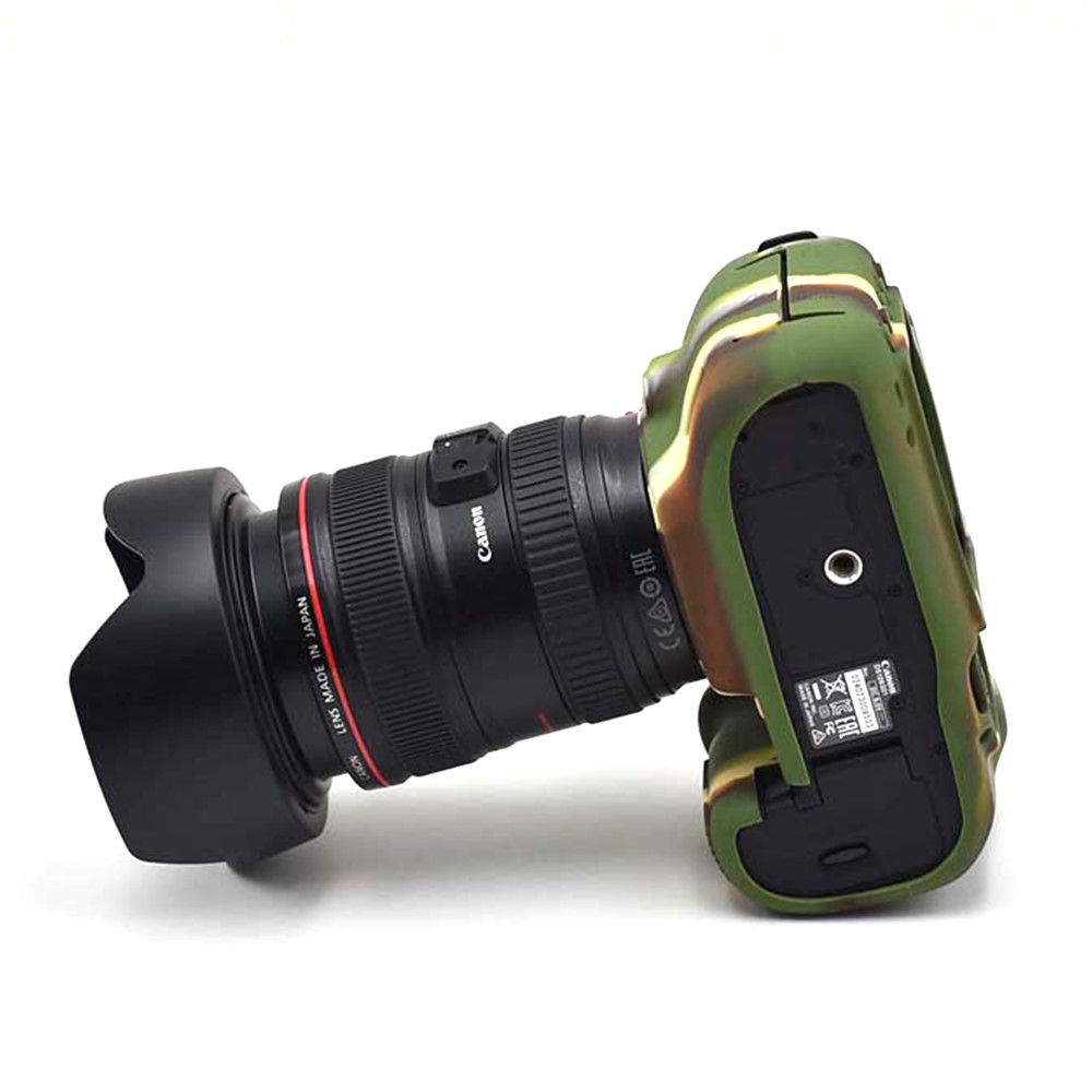 For Canon EOS 5D Mark III / 5DS / 5DRS Silicone Protective Camera Body Case Cover - Camouflage-8