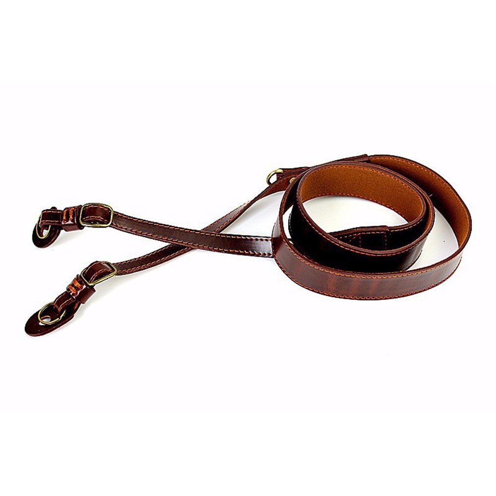 Protective Leather Camera Cover Case with Shoulder Strap for Fujifilm X100/X100S/X100M/X100T - Coffee-13