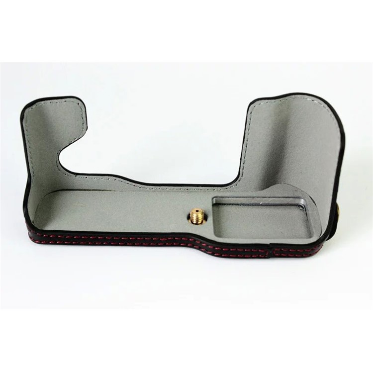 Protective Leather Camera Case Bag with Hollow Pad for Fujifilm XT10 / X-T10 - Black-12